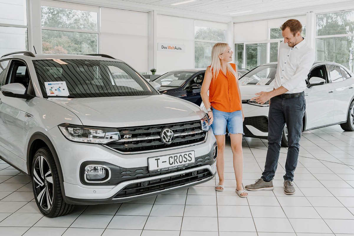 Fahrzeugberatung bei Autohaus Moll