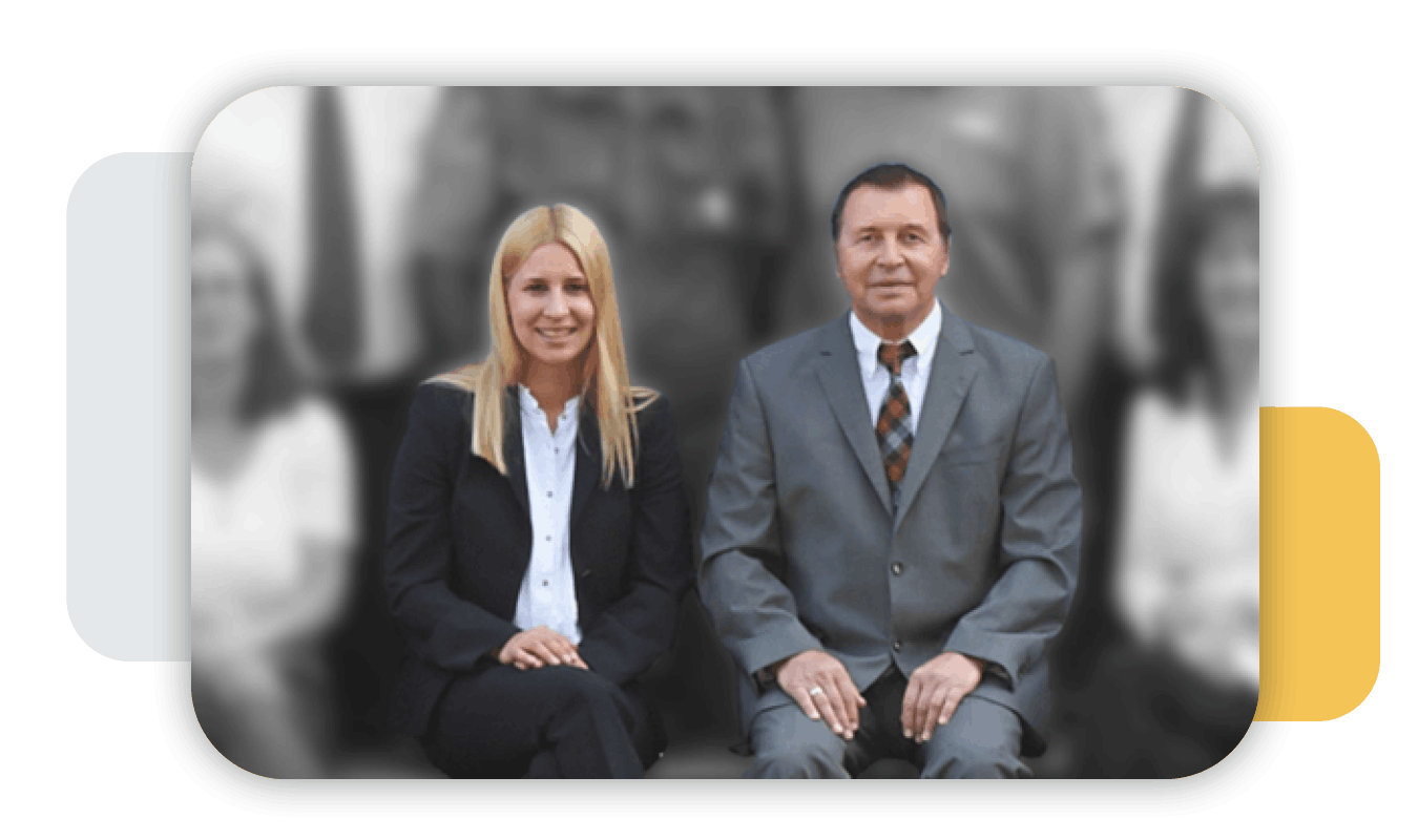 (v.l.n.r.) Geschäftsführung im Jahre 2013 Katrin Moll und Helmut Moll